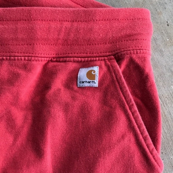 Carhartt Orange Sweatpants Lounge Pant TALL - Picture 2 of 5